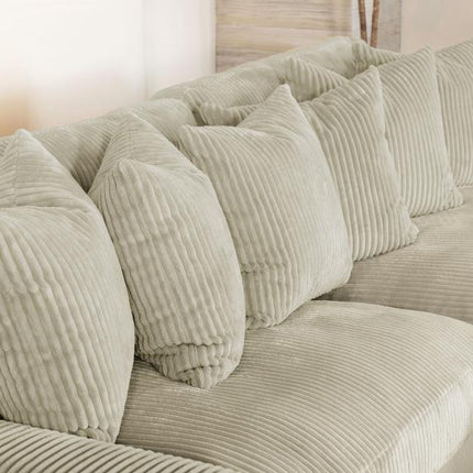 Blaine Upholstered Reversible Sectional Sofa Sand - 105 x 70.5 x 34
