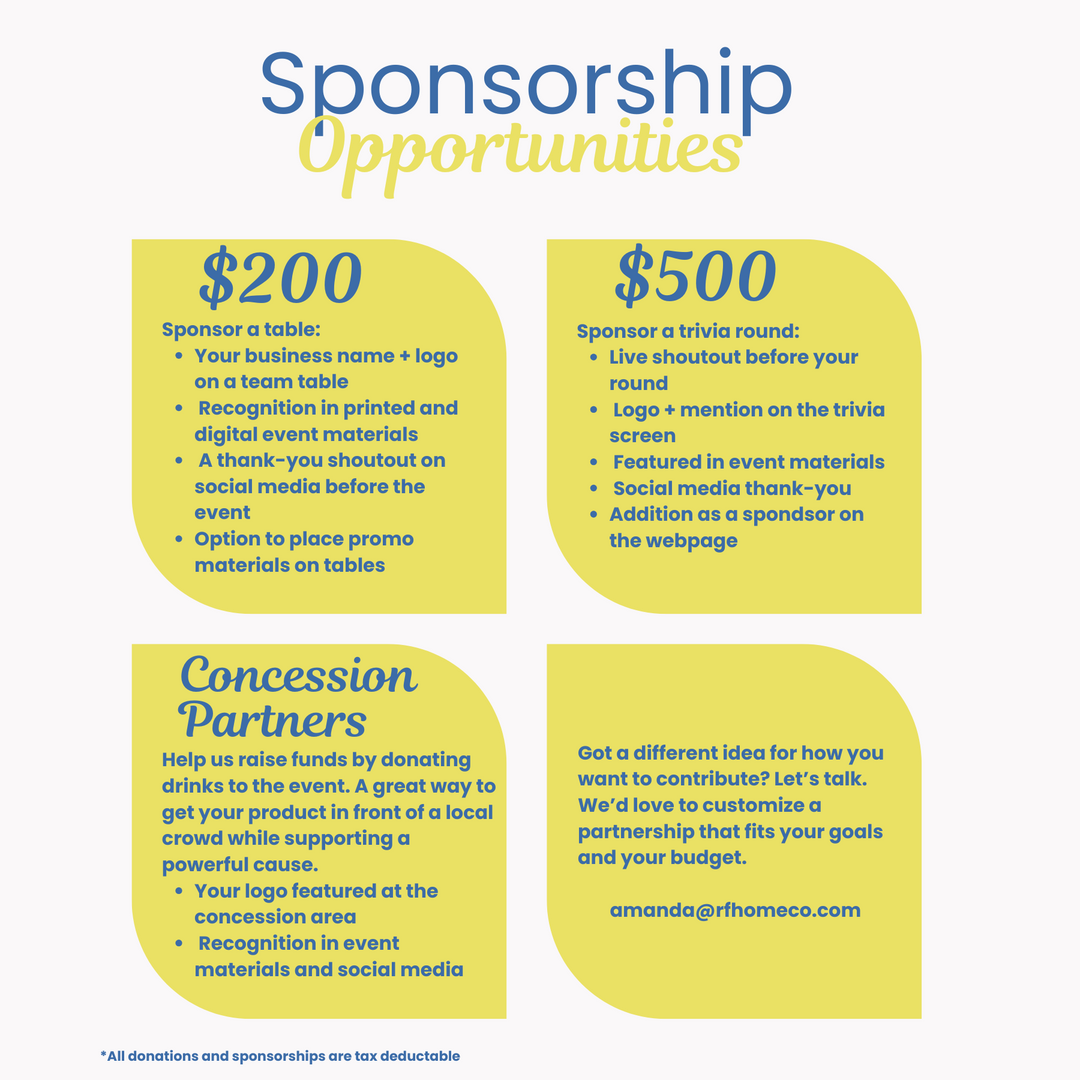 Sponsor a Trivia Round