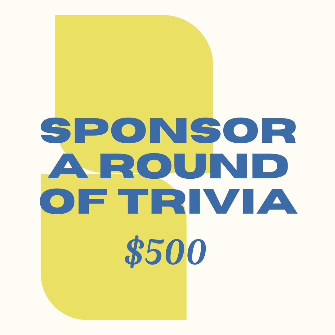 Sponsor a Trivia Round